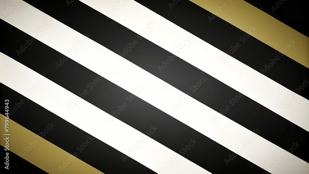 Black and white hazard stripes with a grungy, textured pattern for a warning background