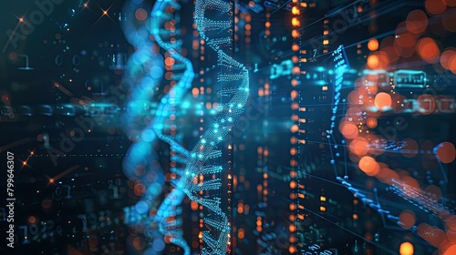concept of bioinformatics and genomics research in healthcare and life sciences