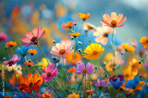 flowers in the meadow © Usama
