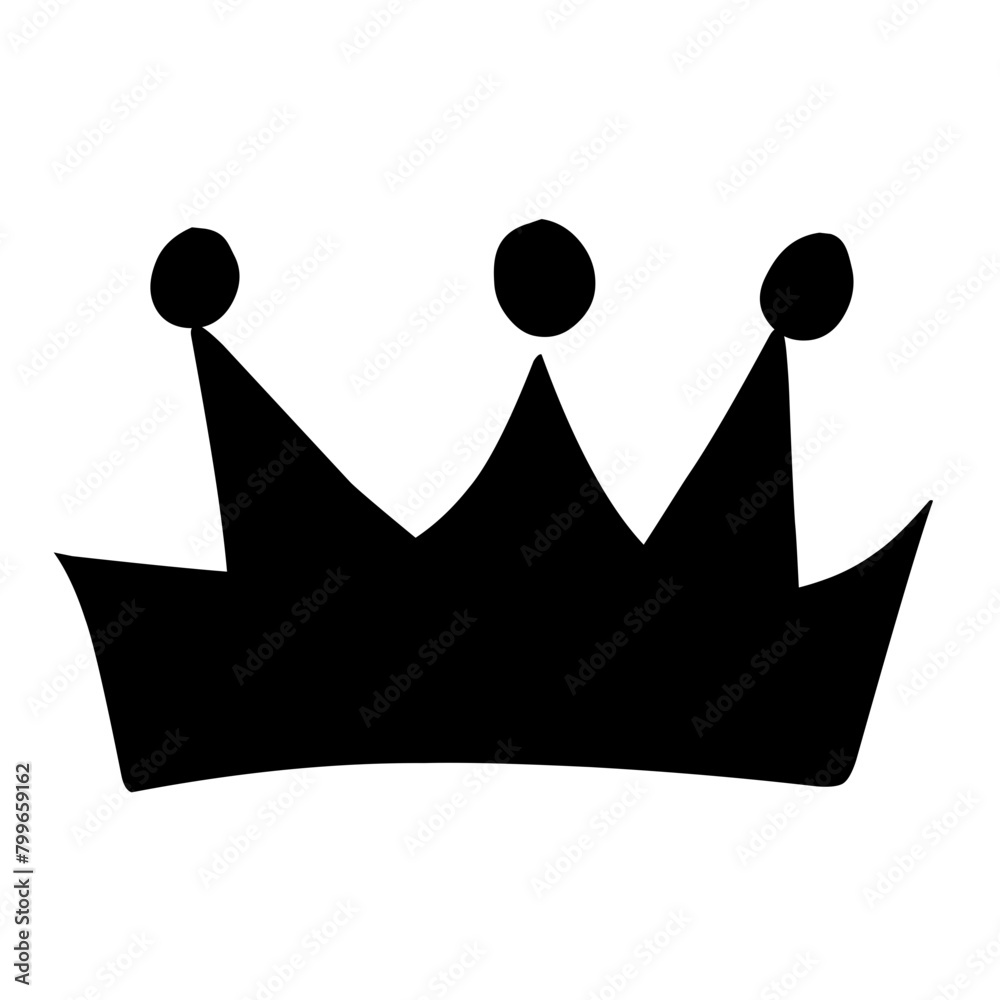 crown silhouette icon crown silhouette icon