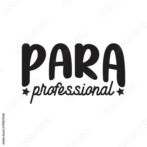 Para Professional Vector Design on White Background