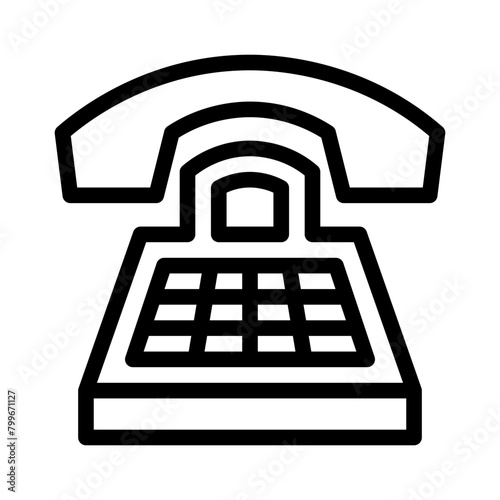 landline line icon