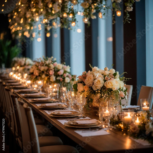 In a Luxe Wedding Scene