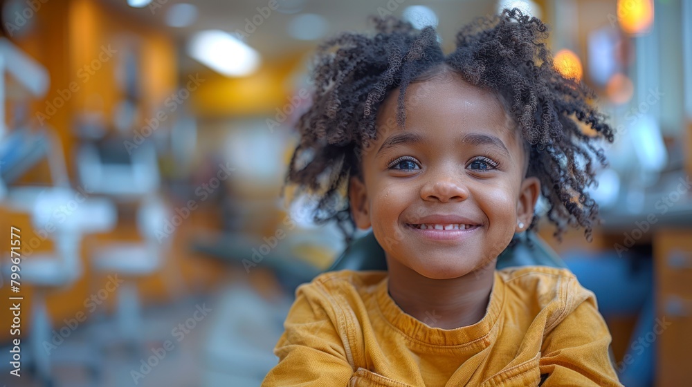Photo portrait of a smiley boy in a medical clinic Photo portrait of a smiley boy in a medical clinic