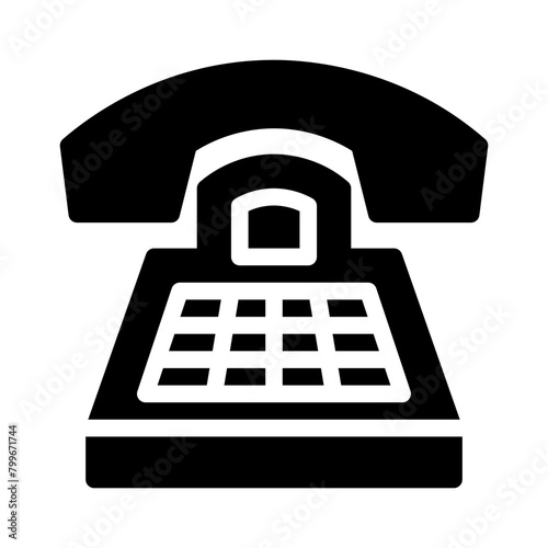 landline glyph icon