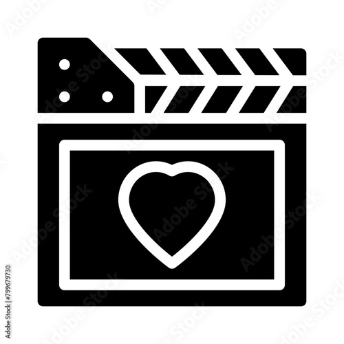film glyph icon