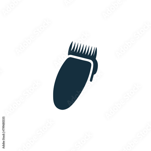 hair clipper logo vector illustration template design