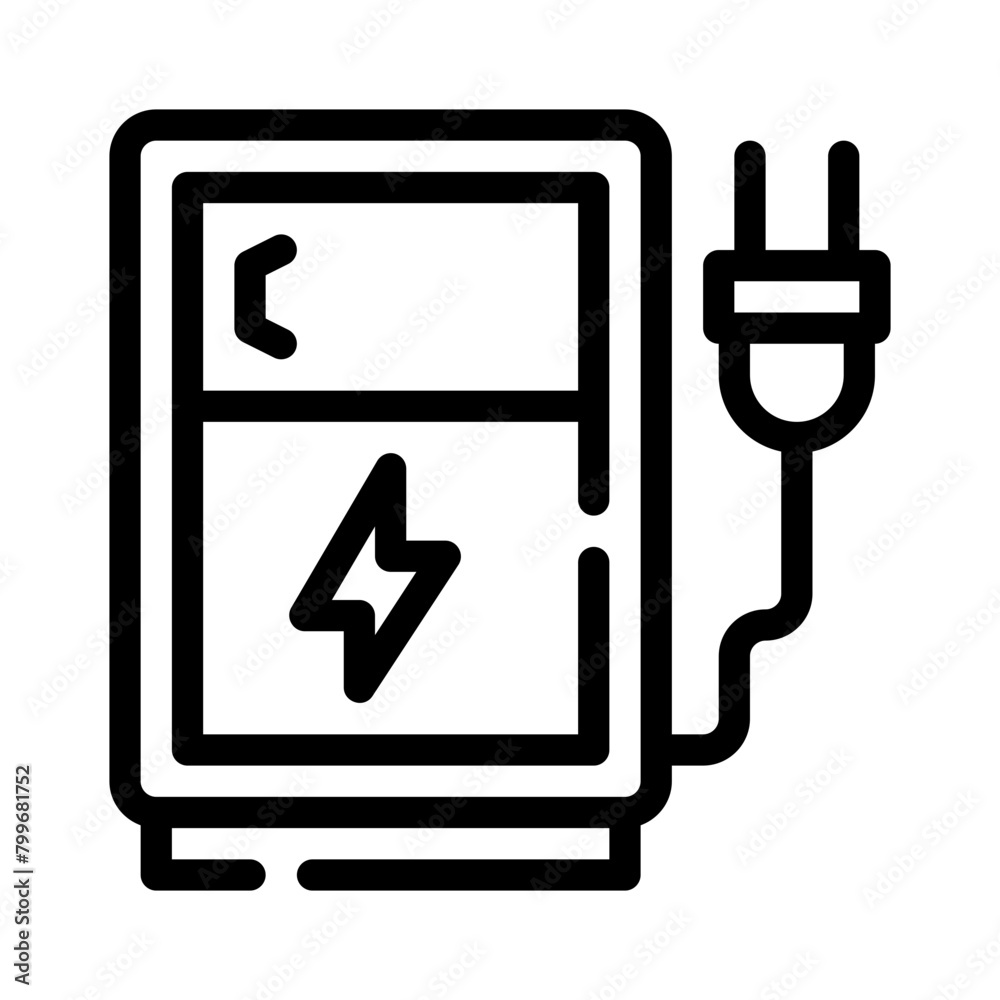 fridge line icon fridge line icon