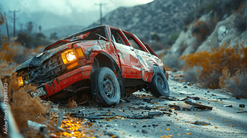 A car accident occurred on ...