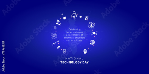 National Technology Day is celebrated in India on May 11th every year to honor the contributions of scientists, researchers, and engineers.