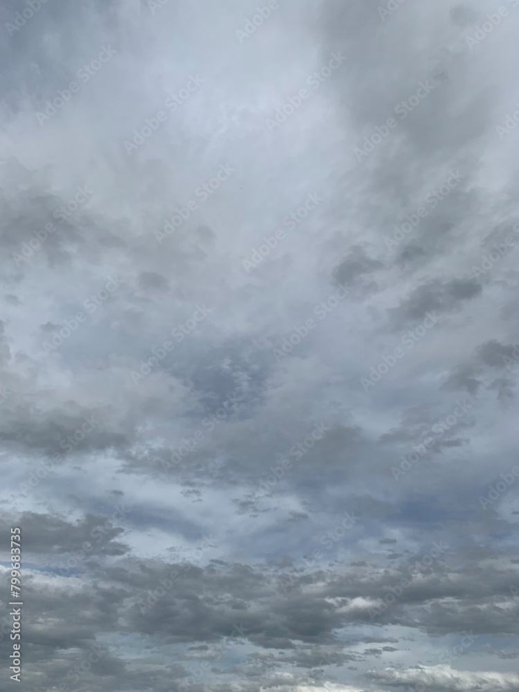 Obraz premium storm clouds timelapse