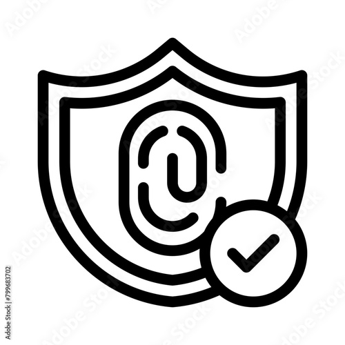 authenticity line icon
