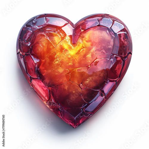 creative design heart shape...