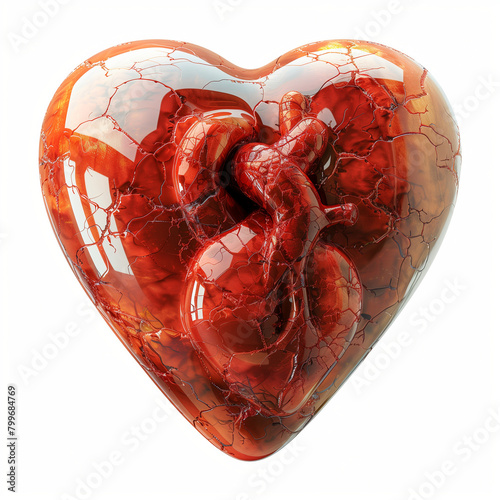 creative design heart shape...