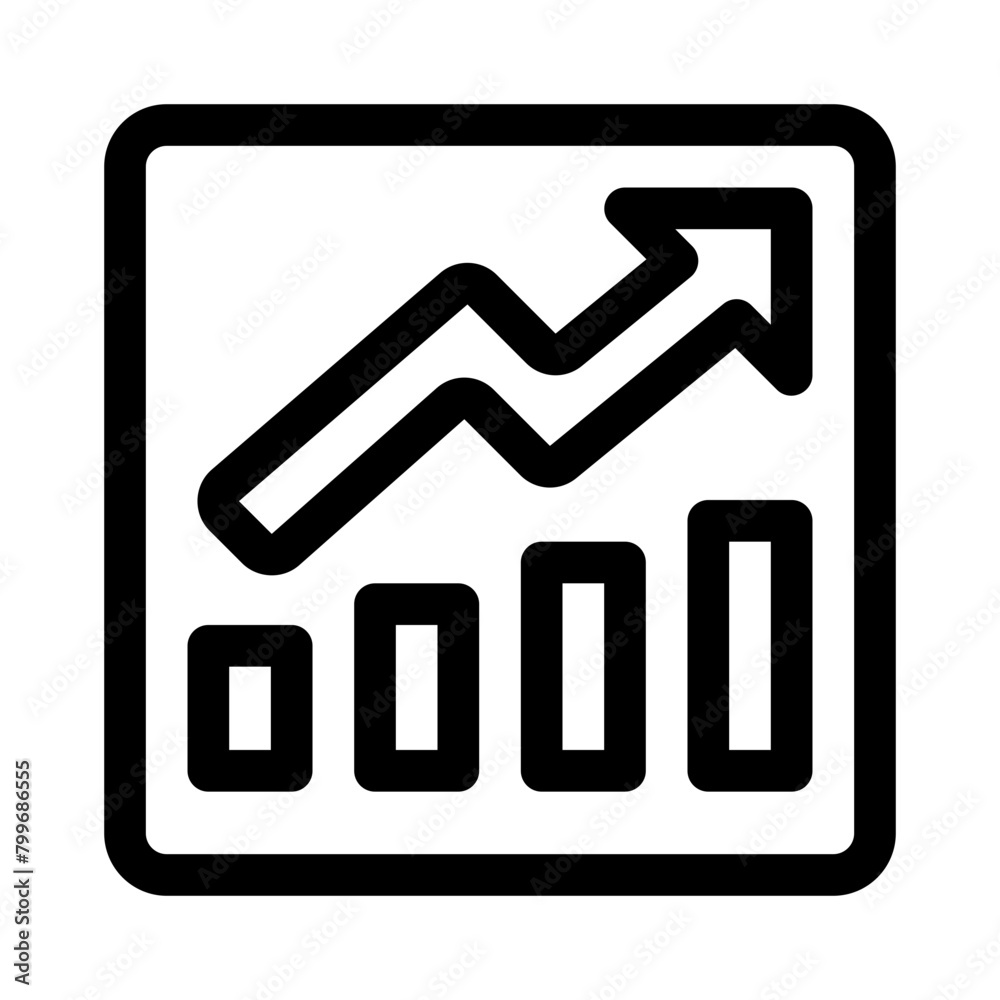 rise line icon rise line icon