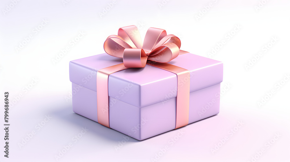 Fototapeta premium Gift icon 3d