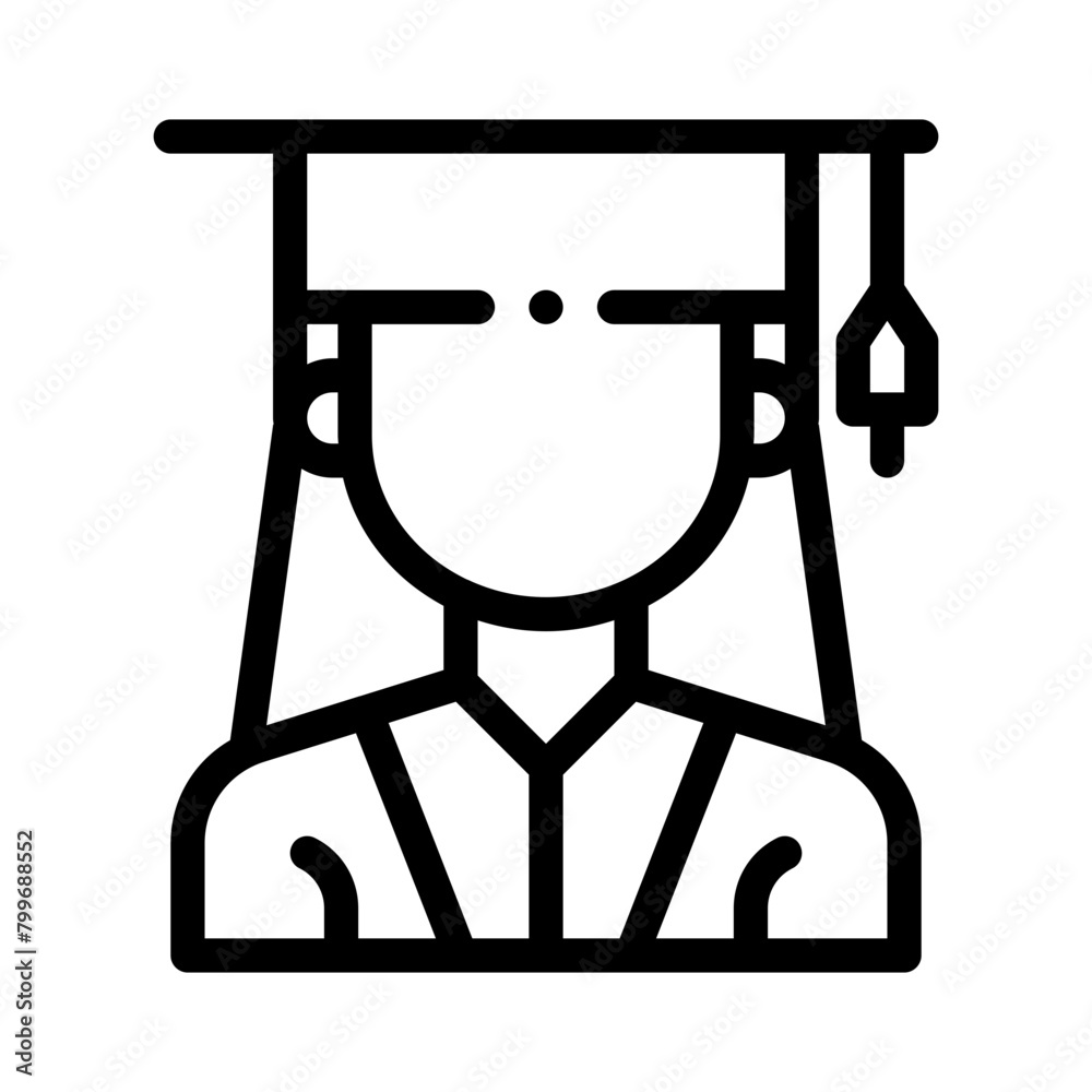 student line icon student line icon