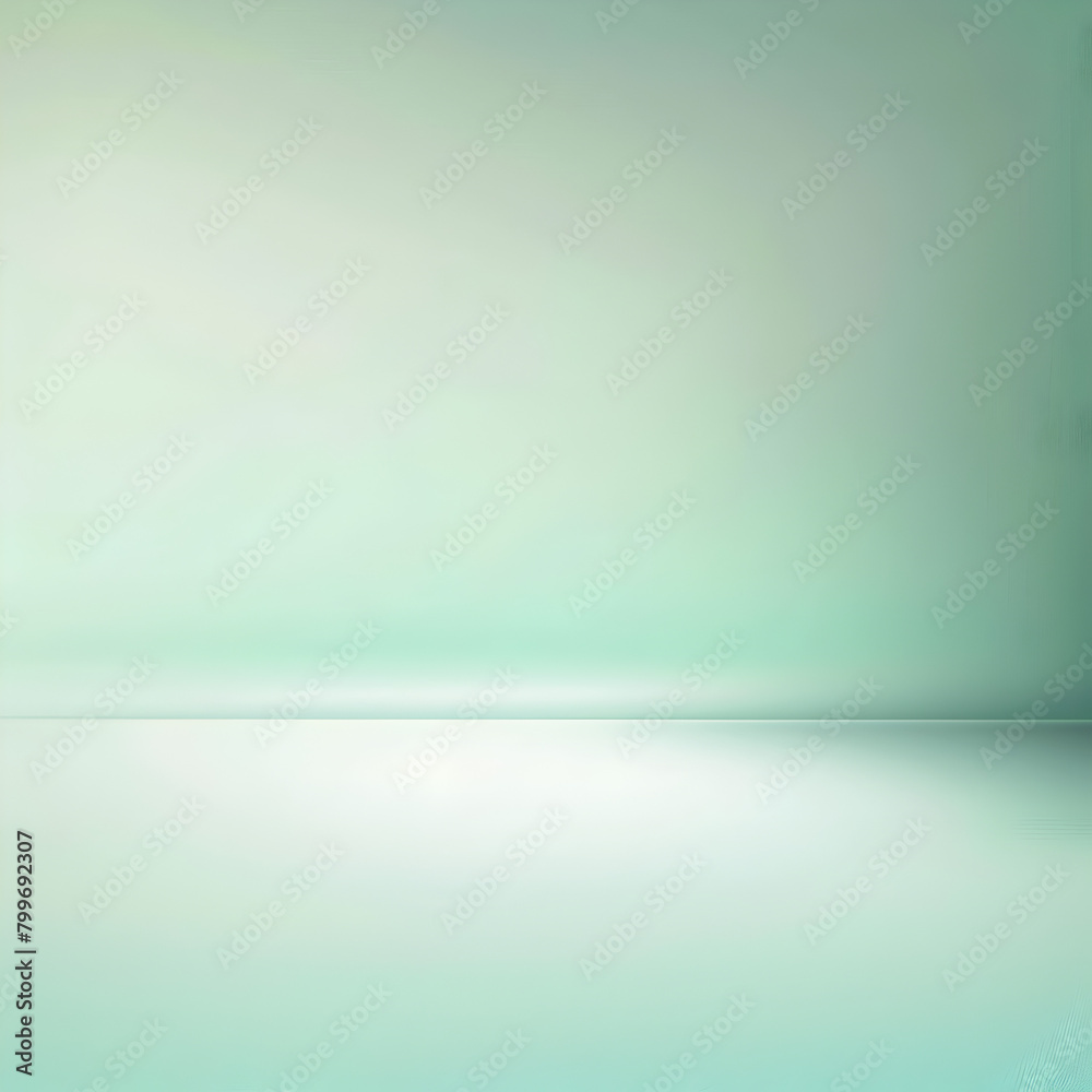 A white wall with a green background A white wall with a green background