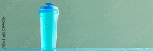 plastic bottle and cup
