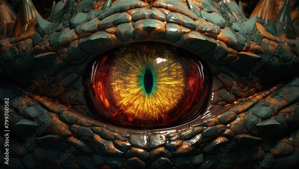 Captivating Dragon Eye