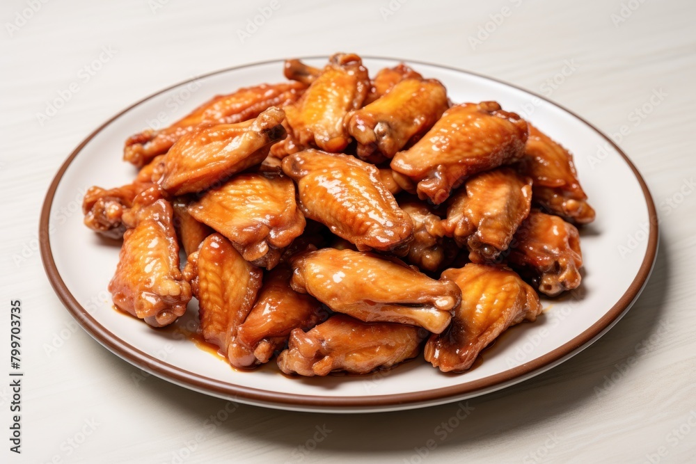 Delicious Honey Glazed Chicken Wings Delicious Honey Glazed Chicken Wings