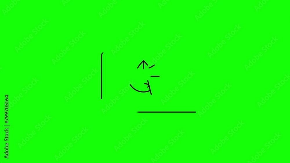 Internet Symbol on laptop screen Animation with mouse curser On Greenscreen background. Web icon animated. internet, laptop, screen, animation, mouse cursor, Greenscreen background, web icon,