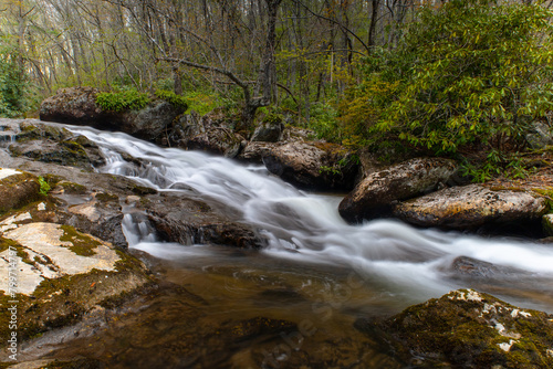 Waterfall along Fox Creek in Virginia