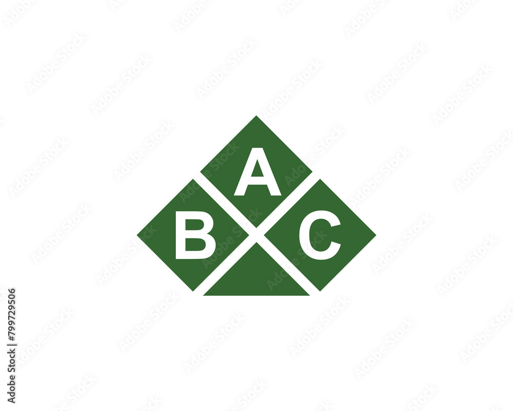 BAC Logo design vector template BAC Logo design vector template
