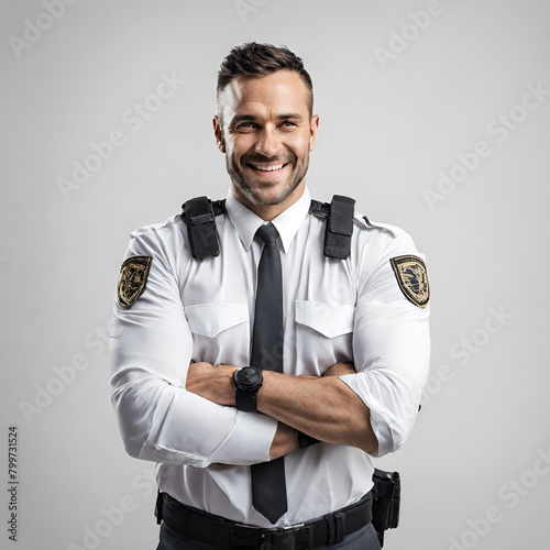 Radiant Security Personnel Patrolling Area