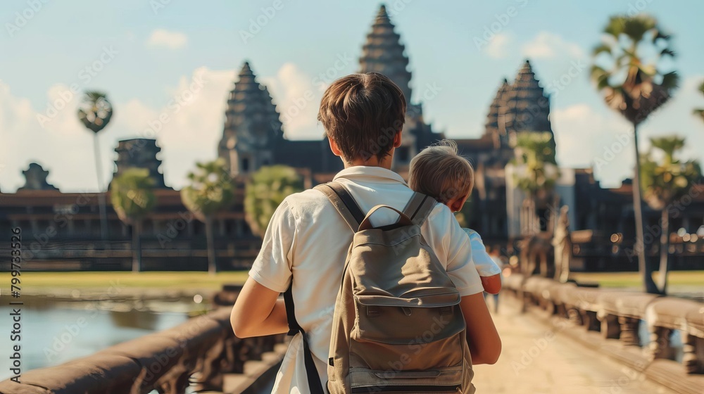 A cultural heritage tour for a family reunion, visiting sites significant to family history or exploring the roots of their heritage in foreign lands