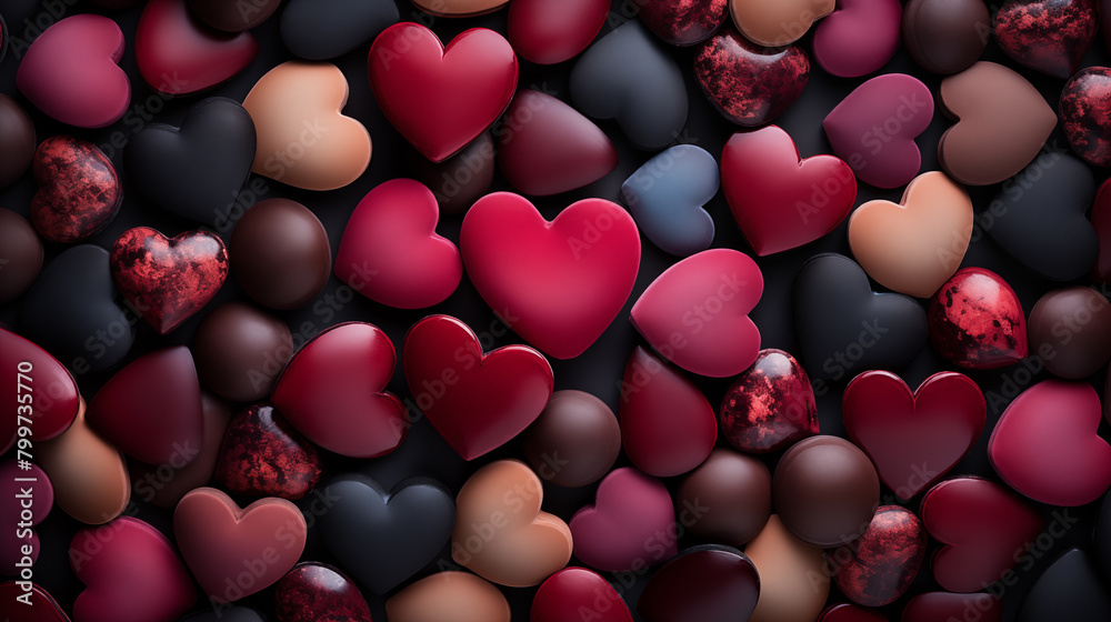 Valentine's Day is celebrated in this detailed background with iconic hearts and reds. The spirit of Valentine's Day resonates deeply here. Make Valentine's Day special with this scene Valentine's Day is celebrated in this detailed background with iconic hearts and reds. The spirit of Valentine's Day resonates deeply here. Make Valentine's Day special with this scene
