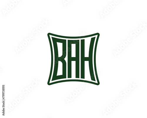 BAH Logo design vector template