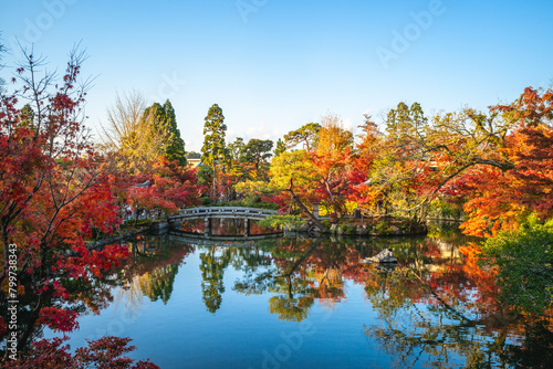autumn foliage at Eikando Zenrinji Temple in Kyoto, Kansai, Japan