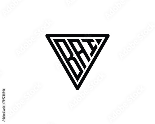 BAI logo design vector template