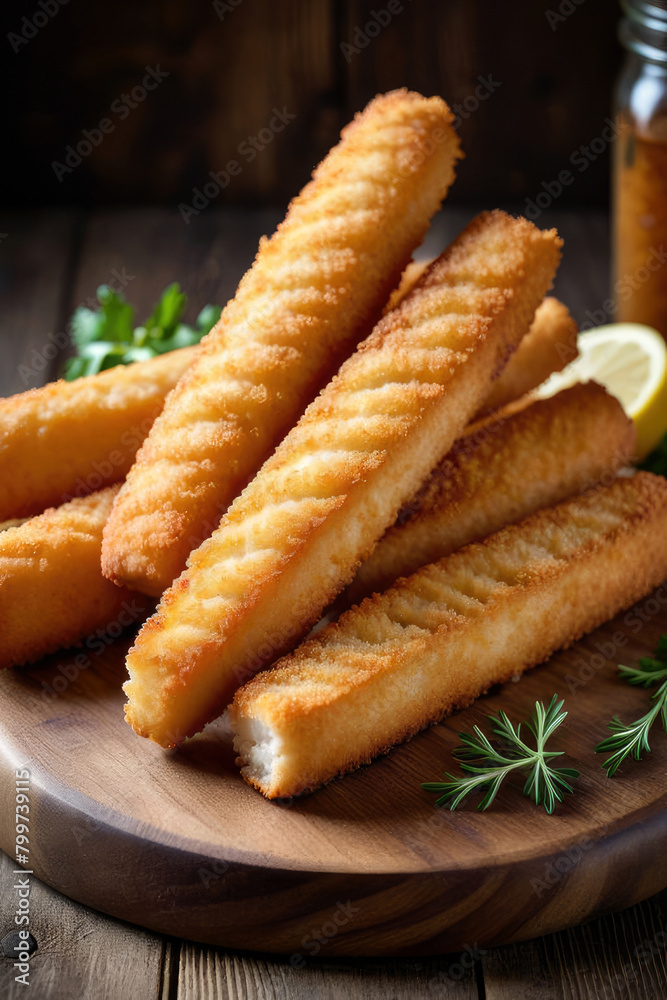 fish fingers, generated by artificial intelligence