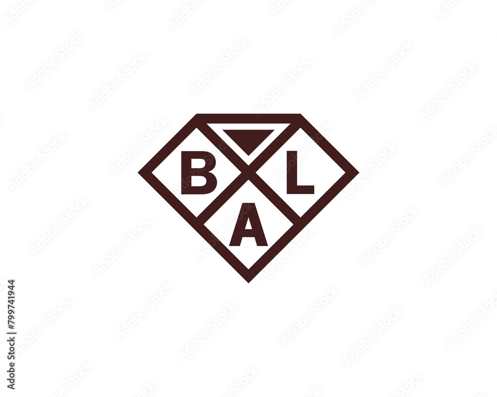 BAL logo design vector template BAL logo design vector template