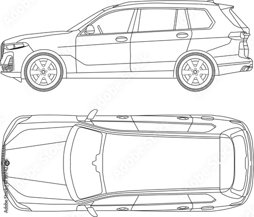 sketch design vector illustration image family car transportation vehicle