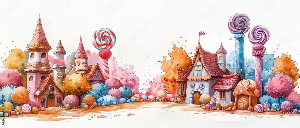 Candy Land A sweet and colorful world filled with candy