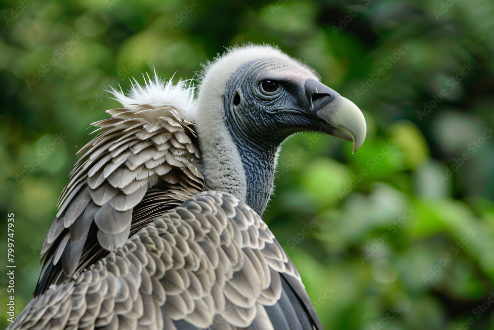 photo closeup shot of a fierce looking vulture photo closeup shot of a fierce looking vulture