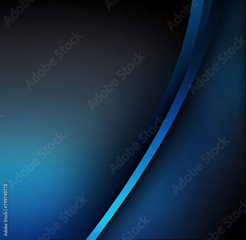 Modern technology futuristic background striped lines with light effect on dark navy blue background
