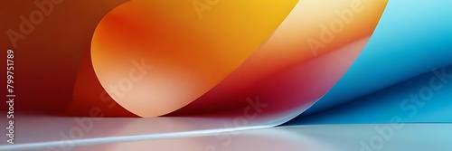  abstract backgrond with soft gradient color and dynamic shadow. Vector background for wallpaper photo