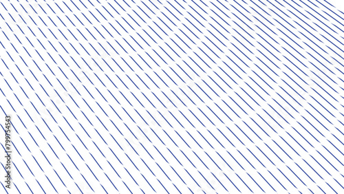 Blue oblique curved lines background vector image for backdrop or presentation photo
