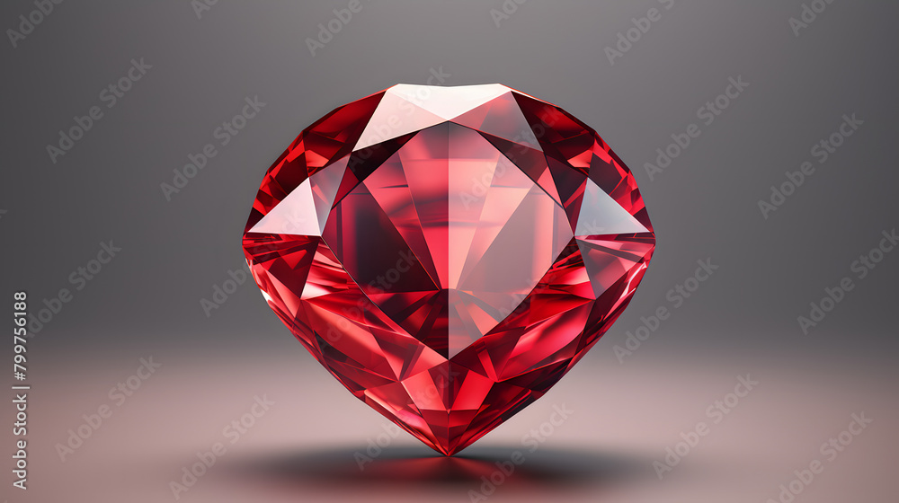 Ruby icon 3d