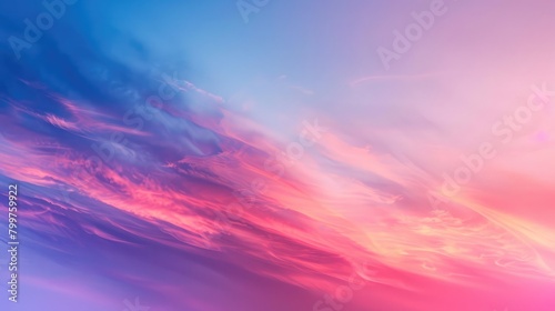 Futuristic Background , Blur fluorescent pink purple light reflection on bright abstract copy space wallpaper, background with abstract acrylic painted waves photo