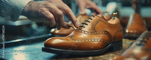 Every stitch a skilled hand fixes on a shoe is like brass in an orchestra, the bass resonating with quality, business concept