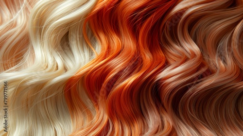 Experience vibrant longlasting color with our trial pack of hair dye solution, Generated by AI photo