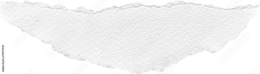 Fototapeta premium White Torn Paper Piece