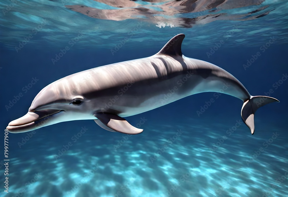 Obraz premium dolphin in the water