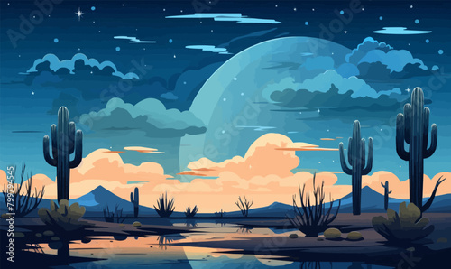Monsoon Season vector flat minimalistic isolated vector style illustration