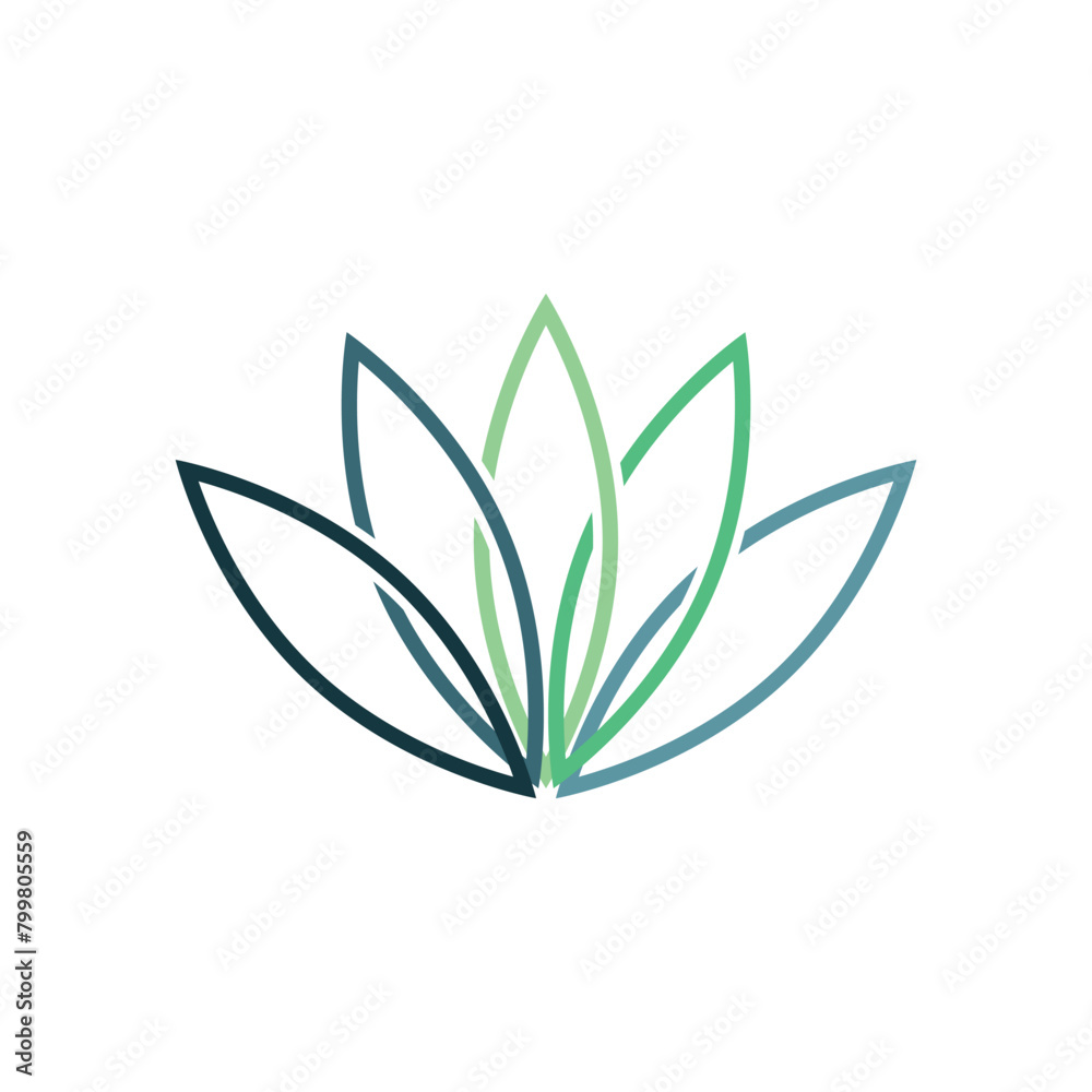 Cannabis logo vector template symbol design